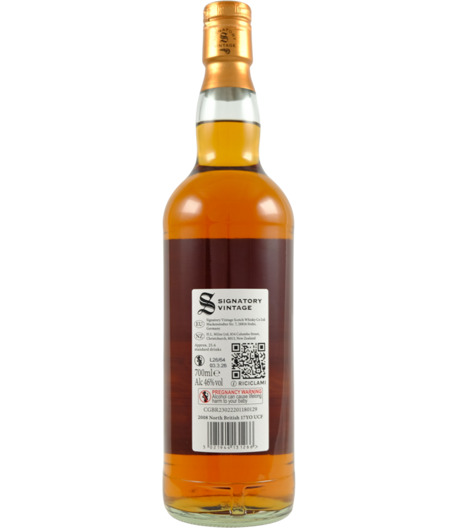 North British North British 2008 Signatory Vintage