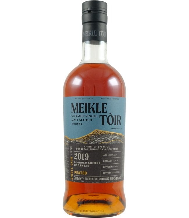 Glenallachie Meikle Tòir 2019 Oloroso Sherry Hogshead