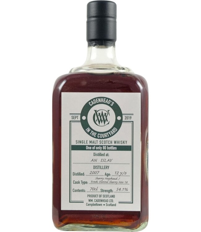 An Islay Distillery 2007 Cadenhead's