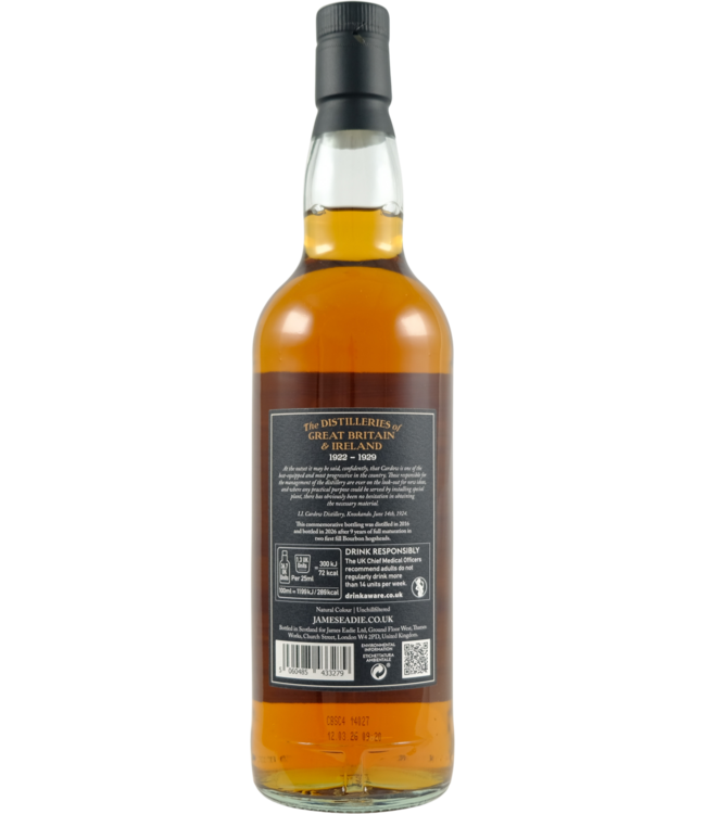 Cardhu Cardhu 2016 James Eadie