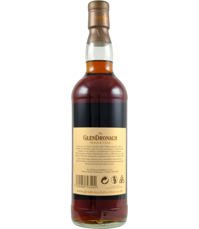 Glendronach Glendronach 1989 - Cask 2917 - Damaged Box