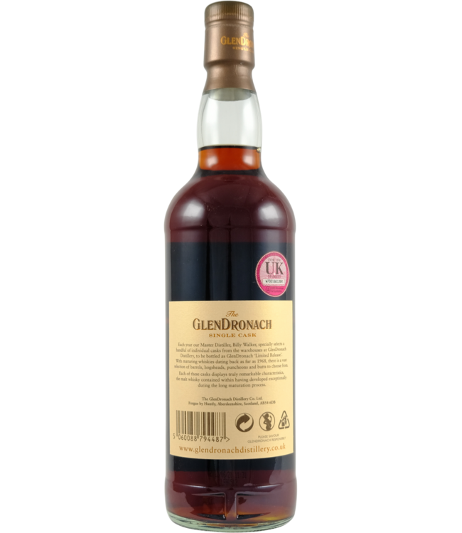 Glendronach Glendronach 1993 - Cask 1607 - Damaged Box