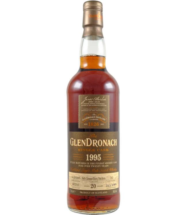 Glendronach Glendronach 1995 - Cask 543 - Damaged Box