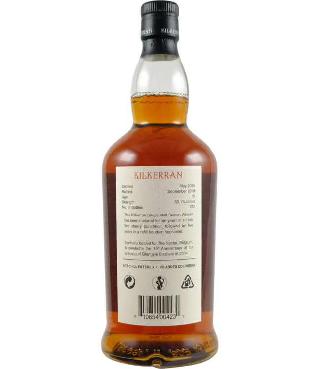 Kilkerran Kilkerran 15-year-old - Bottled for The Nectar