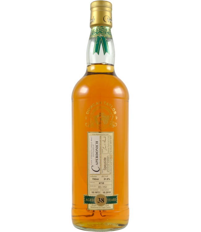 Caperdonich Caperdonich 1972 Duncan Taylor - Cask 6738 - Light Damage to Box
