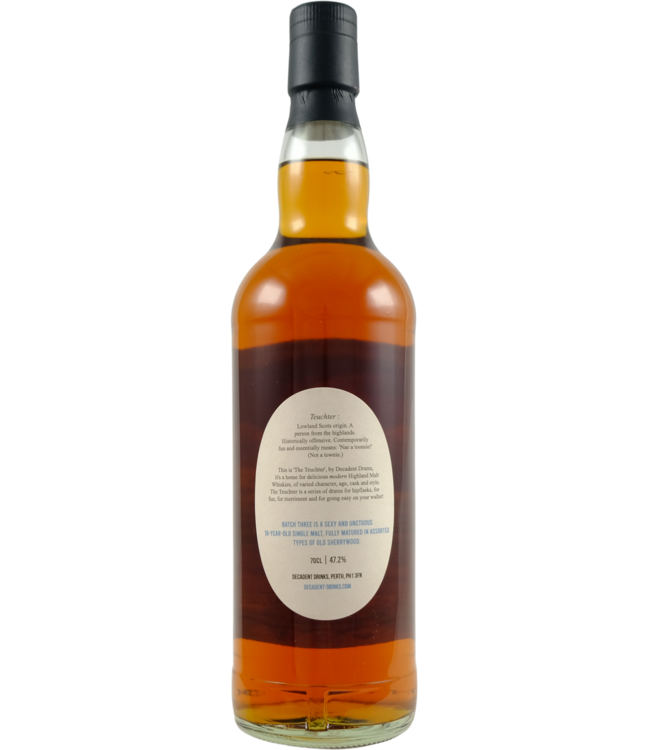 Tomatin The Teuchter 18-year-old DeDr Decadent Drinks