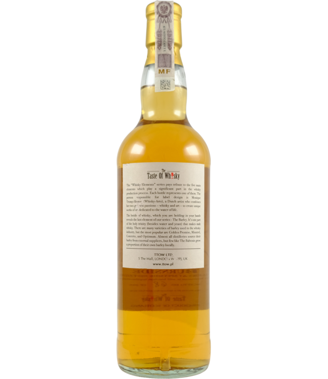 Burnside Burnside 1991 The Taste of Whisky