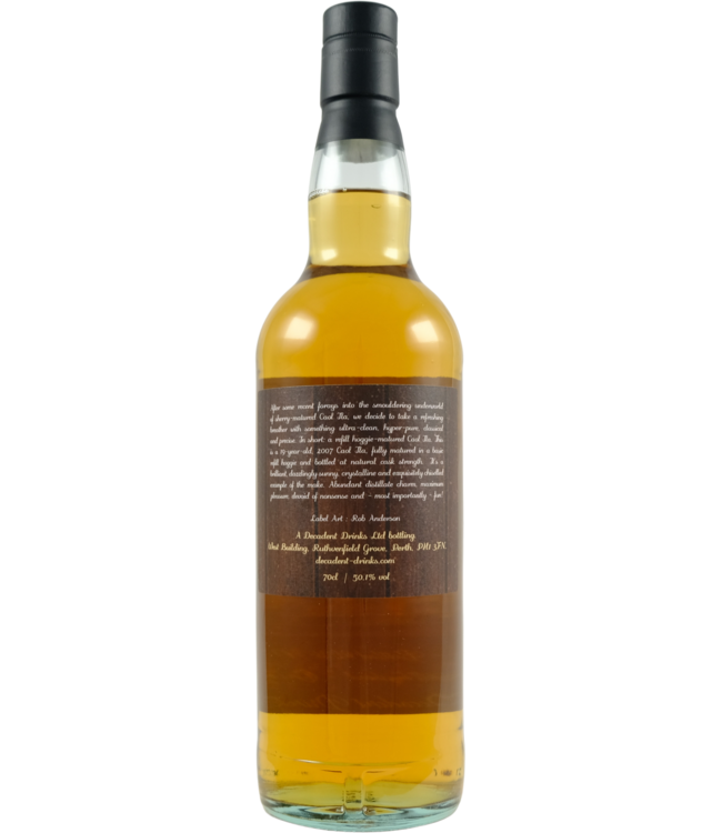 Caol Ila Caol Ila 2007 DeDr Decadent Drinks