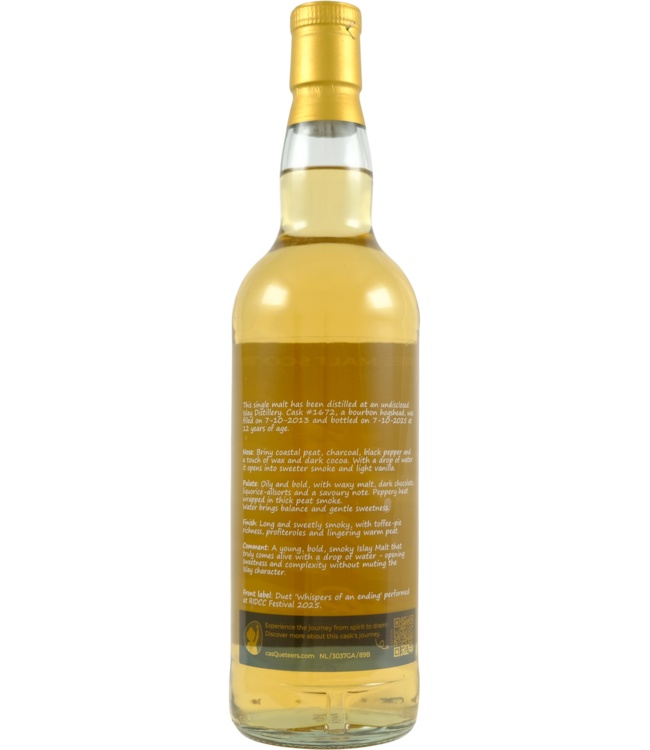 Islay Malt 2013 casQueteers
