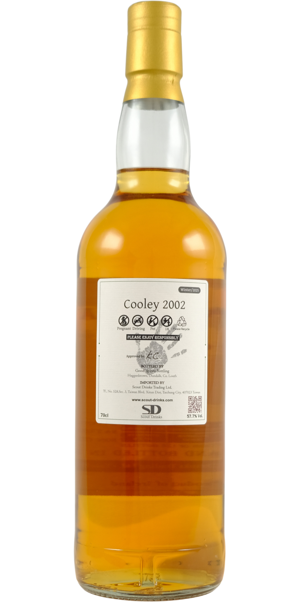 Cooley 2002 Scout Drinks - buy online | Whiskybase Shop
