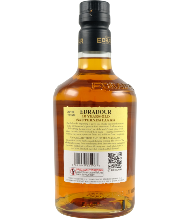 Edradour Edradour 2016 - Sauternes Casks