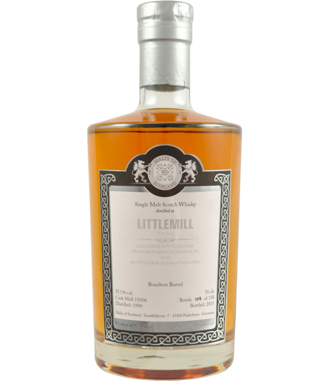 Littlemill Littlemill 1990 Malts of Scotland