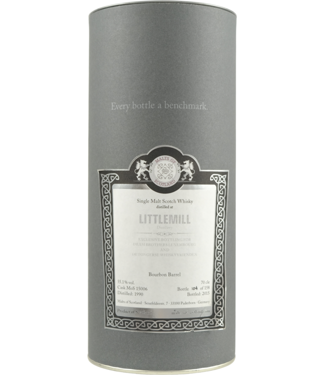 Littlemill Littlemill 1990 Malts of Scotland
