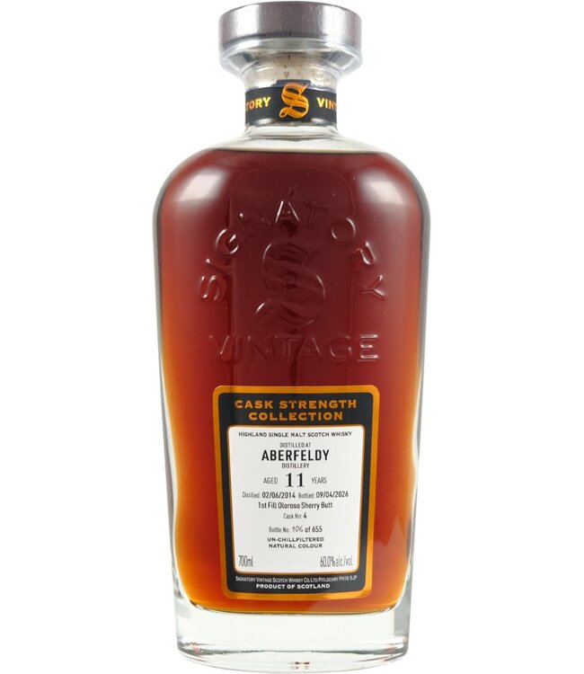 Aberfeldy Aberfeldy 2014 Signatory Vintage - Cask 4