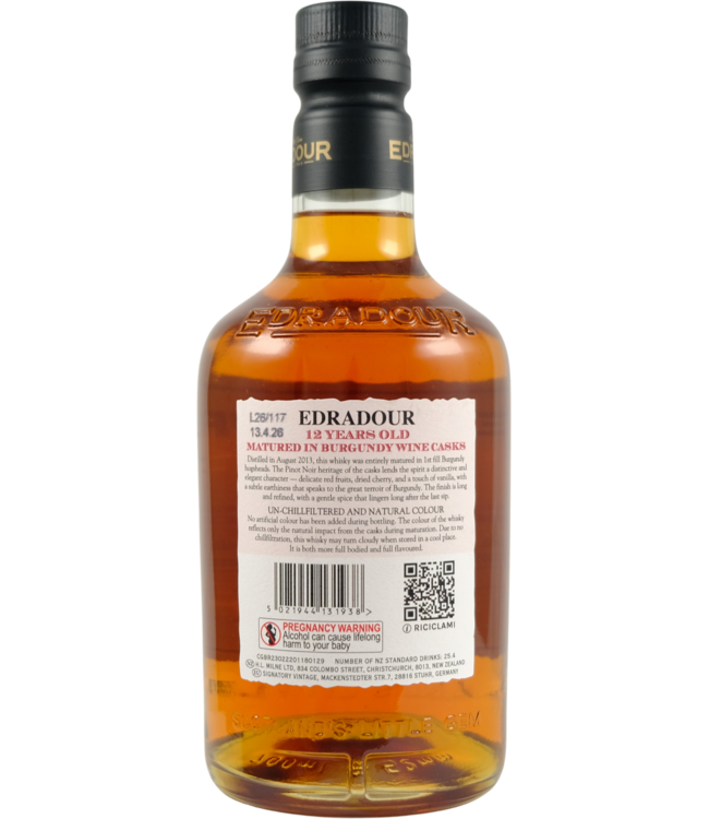 Edradour Edradour 2013 - Burgundy Casks