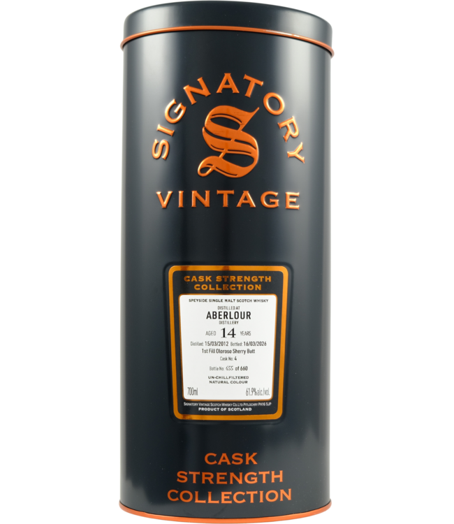 Aberlour Aberlour 2012 Signatory Vintage - Cask 4