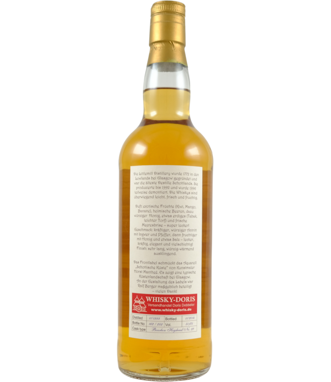 Littlemill Littlemill 1988 Whisky Doris