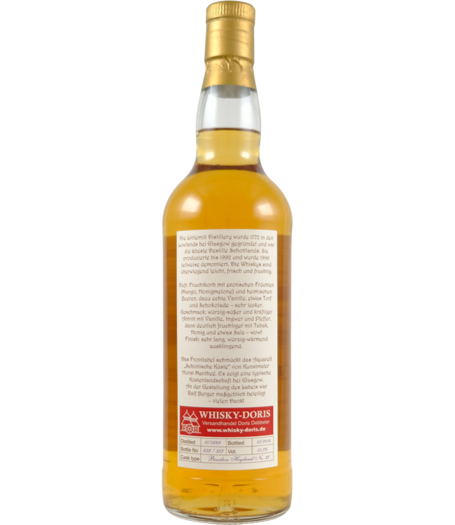 Littlemill Littlemill 1989 Whisky-Doris - 51.7%