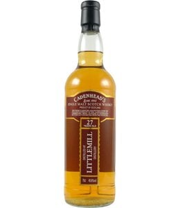 Littlemill 1992 Cadenhead's - 49.8%