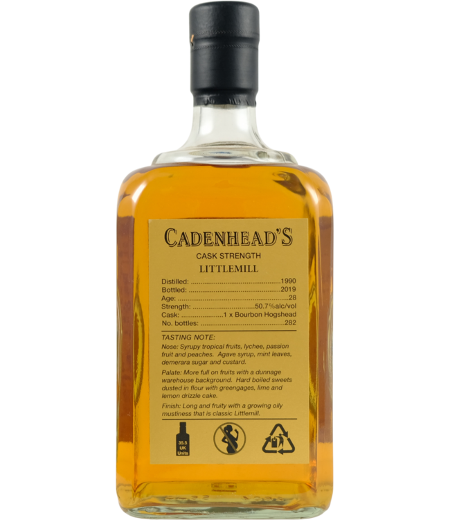 Littlemill Littlemill 1990 Cadenhead