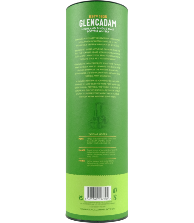 Glencadam Glencadam Reserva de Porto Branco