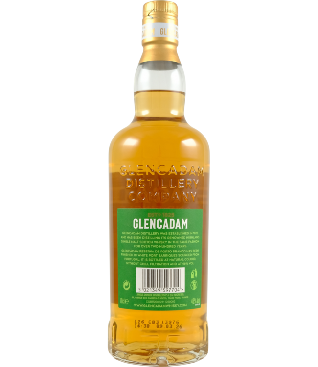 Glencadam Glencadam Reserva de Porto Branco