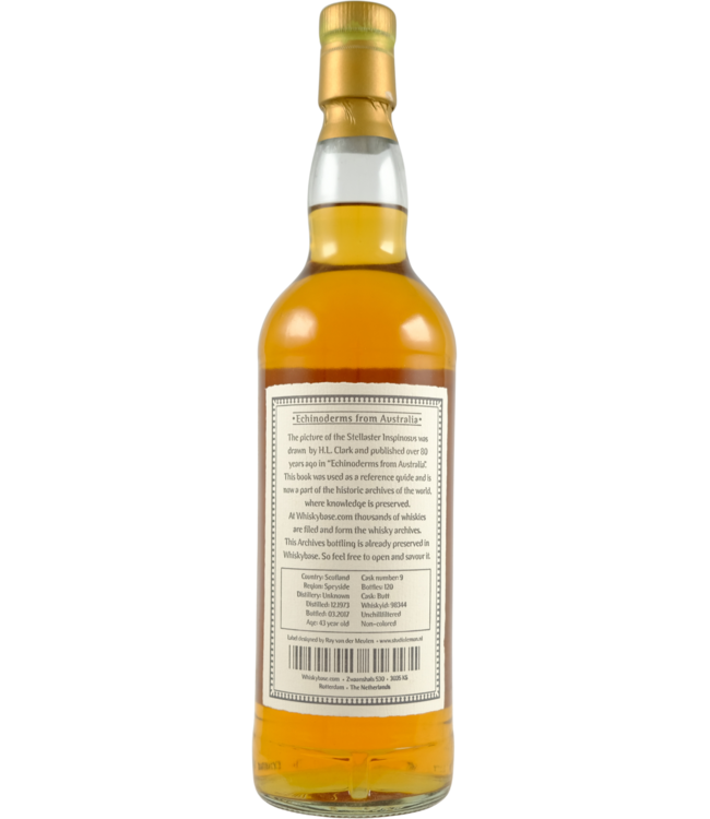 Speyside Region Speyside Region 1973 Archives - 46.5%