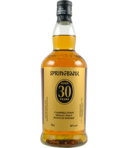 Springbank 30-year-old 22/80