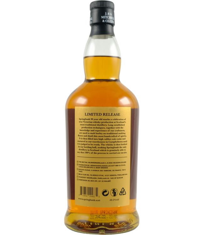 Springbank Springbank 30-year-old 22/80