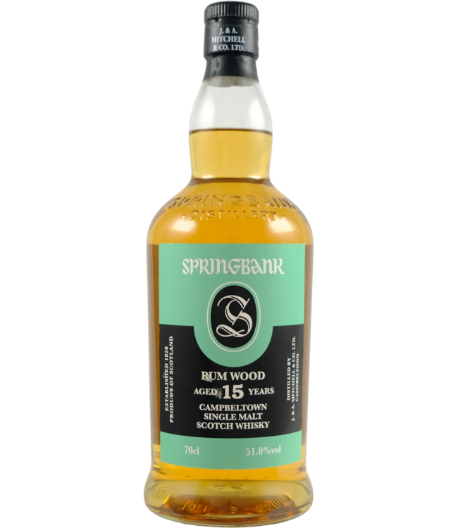 Springbank Springbank 15-year-old Rum Wood 2019