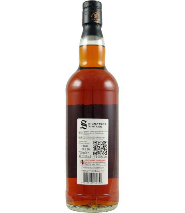 Orkney (HP) 2011 100 proof #71 Signatory Vintage