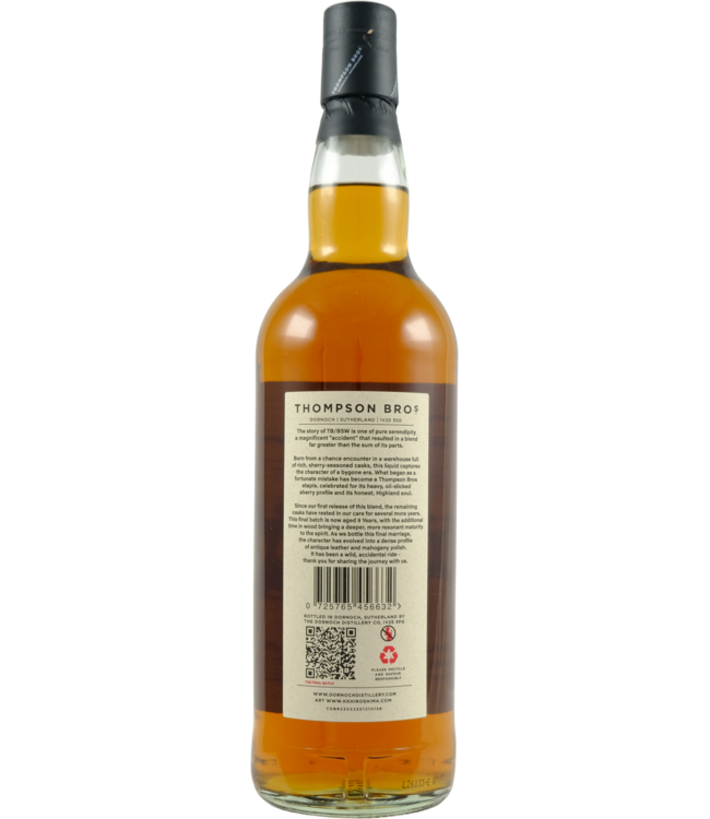 Blended Scotch Whisky 09-year-old Thompson Bros - TB/BSW