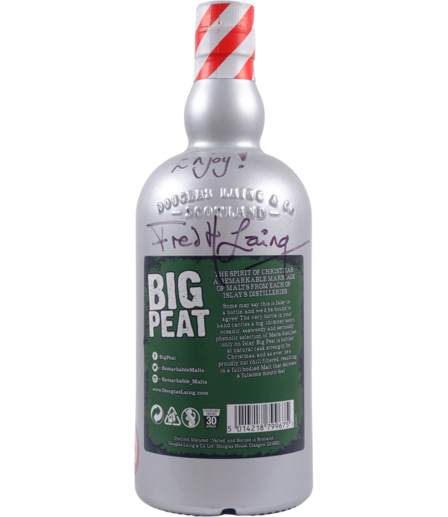 Big Peat Big Peat Christmas Edition - Douglas Laing - Silver Bottle