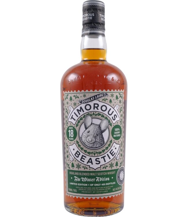 Timorous Beastie Timorous Beastie 18-year-old - Douglas Laing - Winter Edition