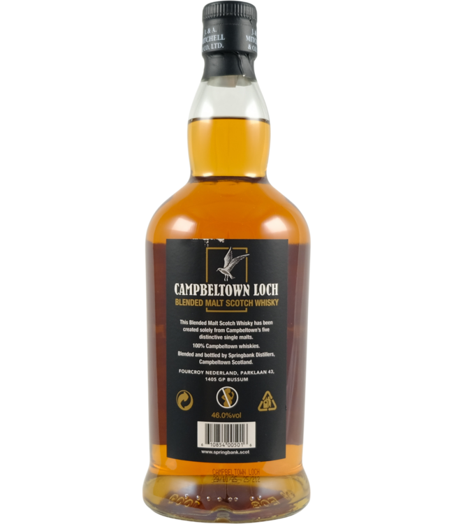 Campbeltown Loch Campbeltown Loch Blended Malt - Bottled 29.10.2025