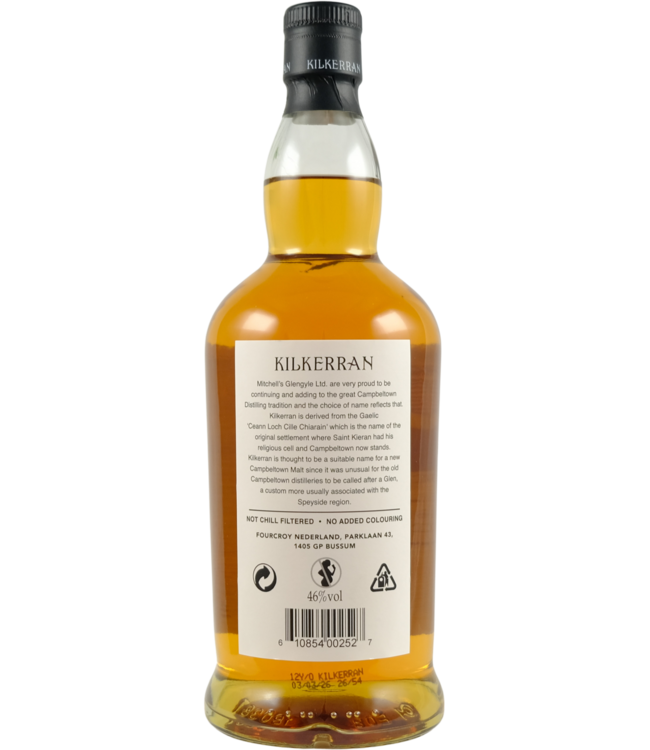 Kilkerran Kilkerran 12-year-old - Bottled 03.03.2026