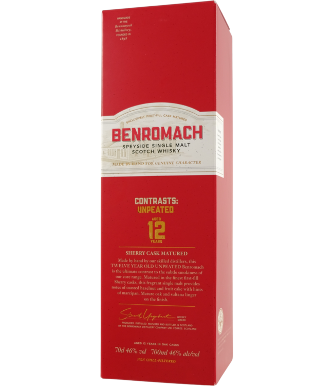 Benromach Benromach 12-year-old - Contrasts: Unpeated