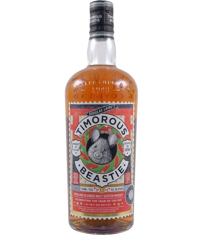 Timorous Beastie Timorous Beastie Celebrating the Year of the Rat - Douglas Laing