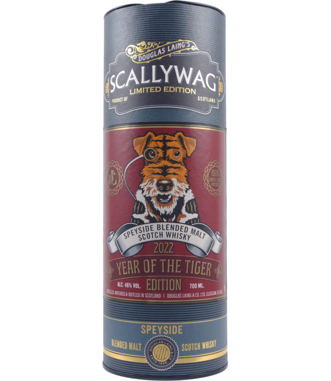 Scallywag Scallywag The Year of the Tiger Edition - Douglas Laing - Deksel Beschadigd