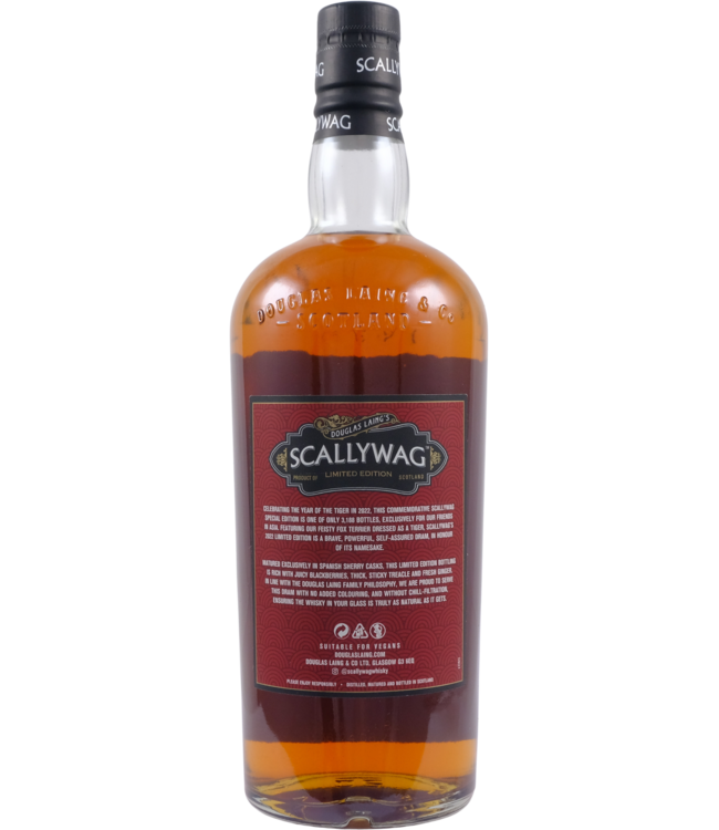 Scallywag Scallywag The Year of the Tiger Edition - Douglas Laing - Deksel Beschadigd