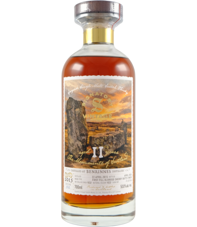 Benrinnes 2015 Signatory Vintage - Monuments of Scotland - buy