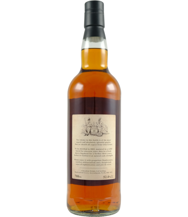 Glen Grant Glen Grant 2003 Decadent Drinks