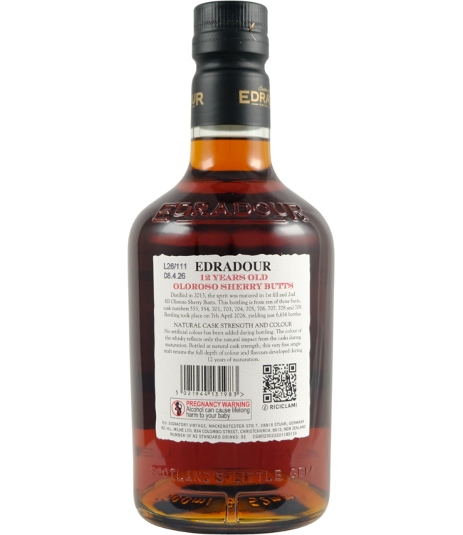 Edradour Edradour Cask Strength 12-year-old #8