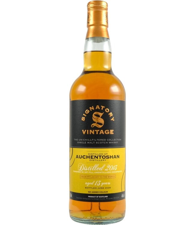 Auchentoshan Auchentoshan 2013 Signatory Vintage - Amontillado Finish