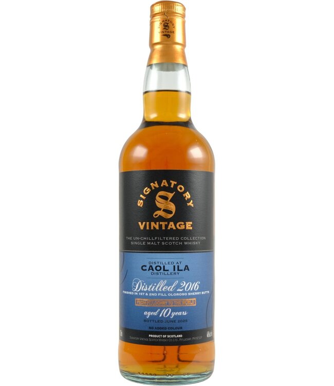 Caol Ila Caol Ila 2016 Signatory Vintage - Oloroso Finish