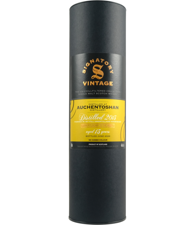Auchentoshan Auchentoshan 2013 Signatory Vintage - Amontillado Finish