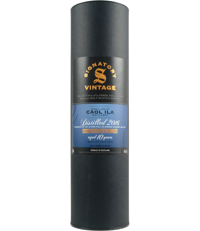 Caol Ila Caol Ila 2016 Signatory Vintage - Oloroso Finish