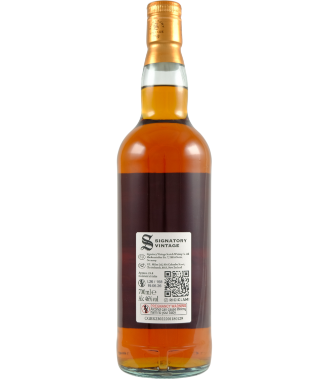 Teaninich Teaninich 2016 Signatory Vintage - PX Finish