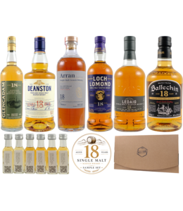 18-year-old Single Malt Sample Set 6x2cl