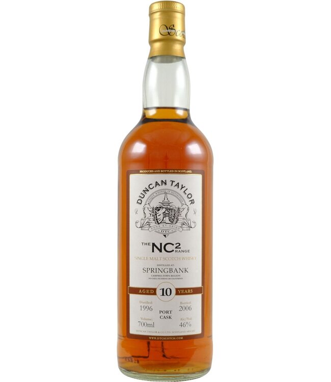 Springbank Springbank 1996 - Duncan Taylor
